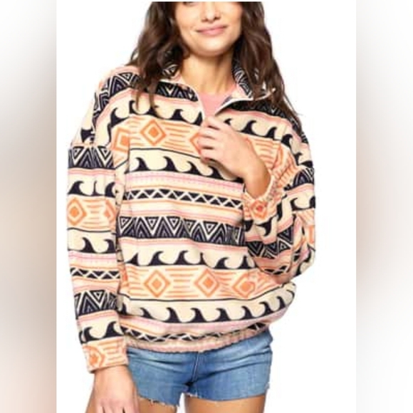 O'Neill Tops - O'Neill Sierra Superfleece Pullover NWT Medium